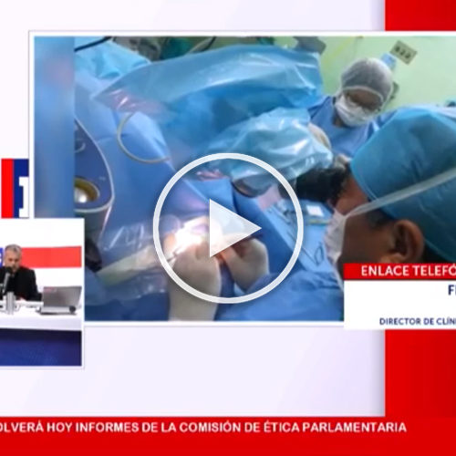 (VIDEO) Enlace en vivo con el Dr. Fermín Silva desde Cajamarca