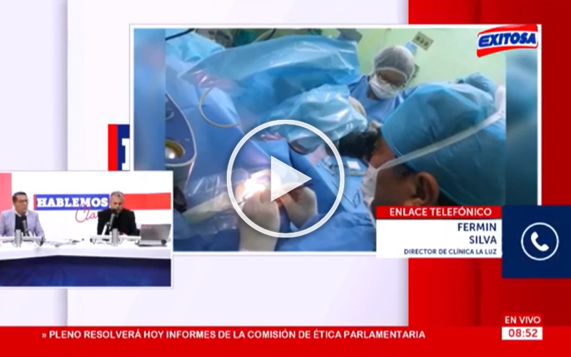 (VIDEO) Enlace en vivo con el Dr. Fermín Silva desde Cajamarca